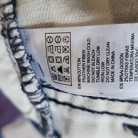 Forever 21 Blue/White stripped Shorts - Picture 6 of 7